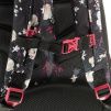 Ars Una ergonomikus hátizsák Flowery Black