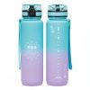 Ars Una Matt motivational Water Bottle 1000 ml orchidea