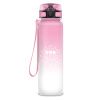 Fľaša matná 1000 ml motivační candy floss