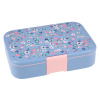 Svačinový box Pearl Blossom blue dělený velký