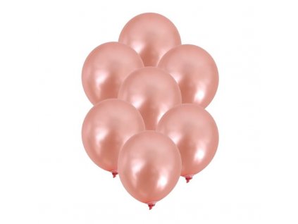 rose gold balonky
