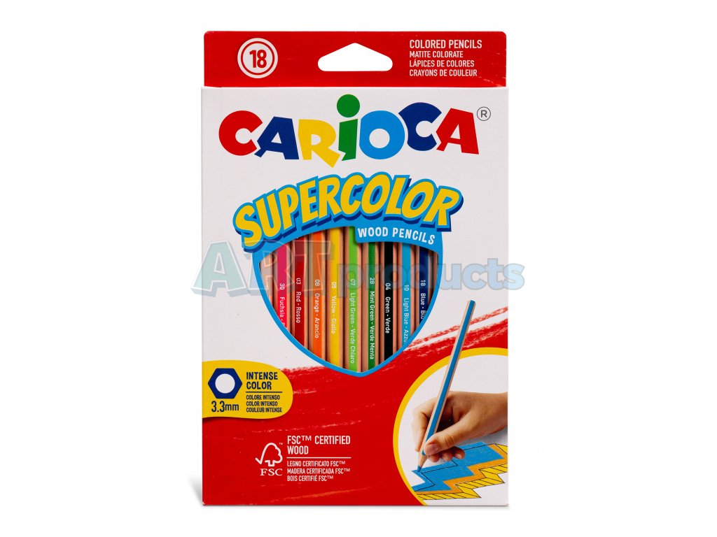 43392 CARIOCA Supercolor Box 18 pcs