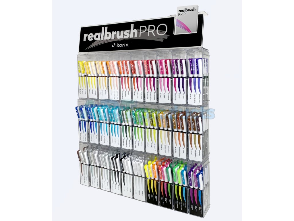 KARIN Real Brush PRO DISPLAY - 360 Markerů a Displej