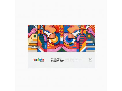 carioca plus pennarelli prisma 30 pezzi in scatola rigida
