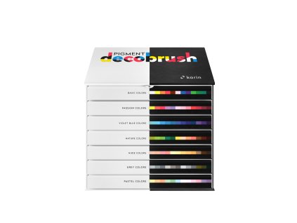 KARIN PIGMENT DECOBRUSH MASTER SET 3