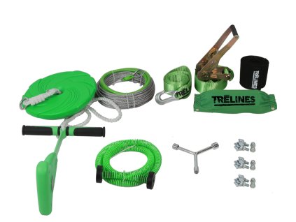 HAPE - Lanová dráha ZIPLINE 100' s brzdou