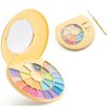 HIMI akvarelové barvy - Semi-Moist - 24 Colours in Pans (Yellow Case, Metallic Edition)