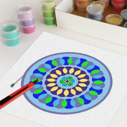 mandala A001 (Velikost 50 x 50 cm)