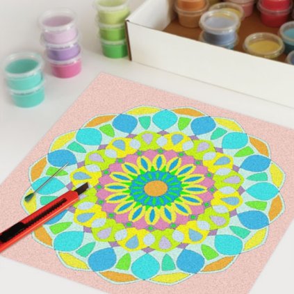 mandala A016 (Velikost 30x30cm)