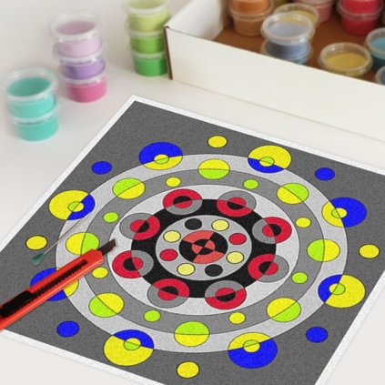 mandala A021 (Velikost 30x30cm)