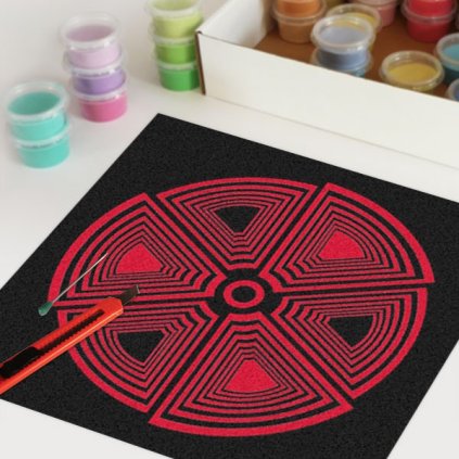 mandala A028 (Velikost 30x30cm)