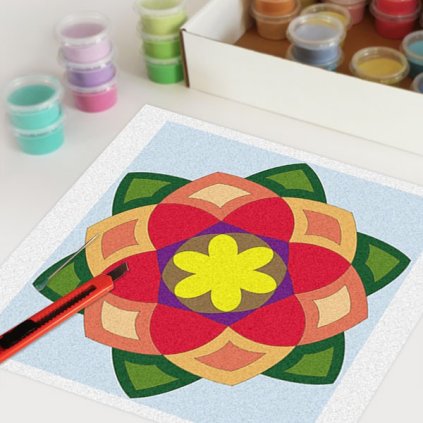 mandala A048 (Velikost 30x30cm)