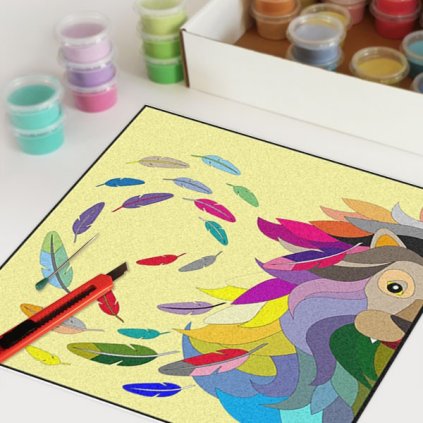 Lev 1 (Velikost 30x30cm)