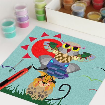 Totem (Velikost 30x30cm)