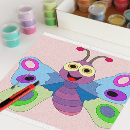 Motýlek 4 (Velikost 30x30cm)