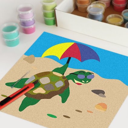 Želva (Velikost 30x30cm)