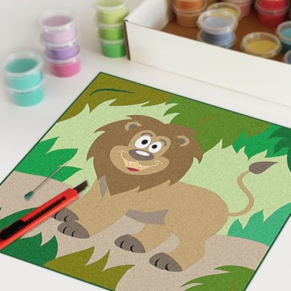 Lev 2 (Velikost 30x30cm)