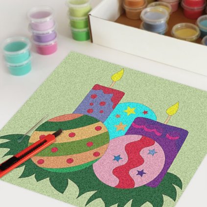 Svícen 2 (Velikost 30x30cm)