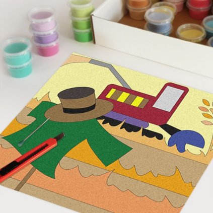 Kombajn (Velikost 21x21cm)