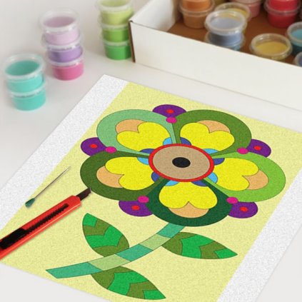 Květina 2 (Velikost 15x20cm)