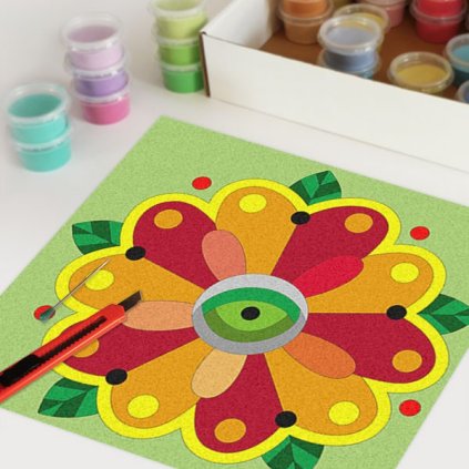 mandala A059 (Velikost 30x30cm)