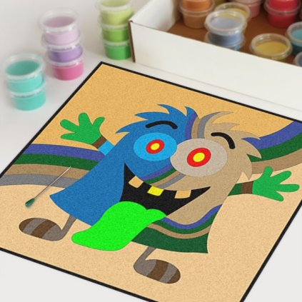 Příšerka 3 (Velikost 30x30cm)