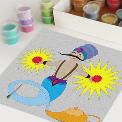 Džin (Velikost 21x21cm)