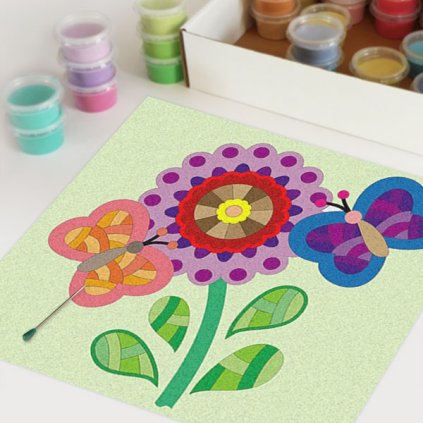 Květina 7 (Velikost 21x21cm)