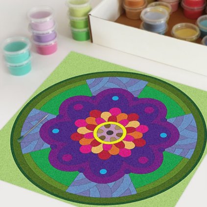 mandala A070 (Velikost 30x30cm)
