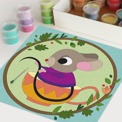 Myška (Velikost 30x30cm)