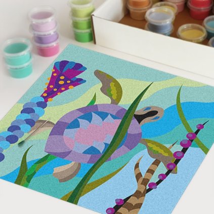 Želva 2 (Velikost 30x30cm)