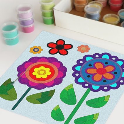 Květina 12 (Velikost 30x30cm)