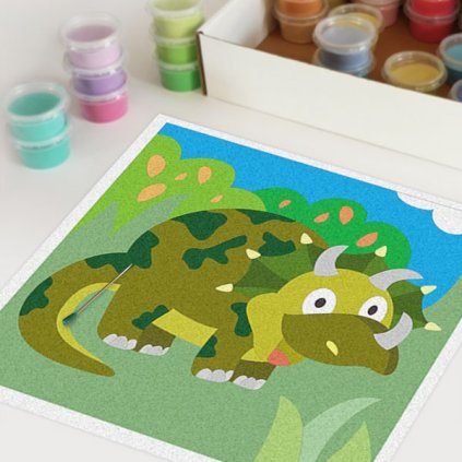 Dinosaurus 6 (Velikost 30x30cm)