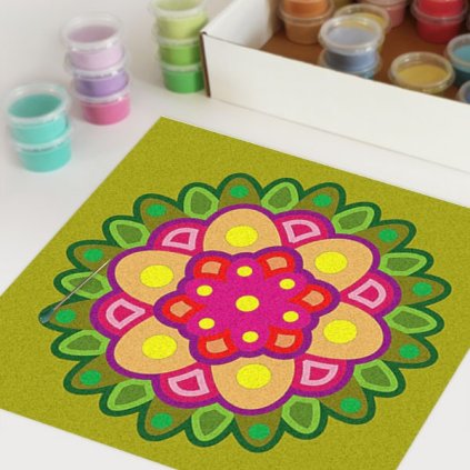 mandala A009 (Velikost 50 x 50 cm)