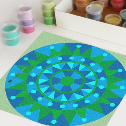 mandala A006 (Velikost 50 x 50 cm)