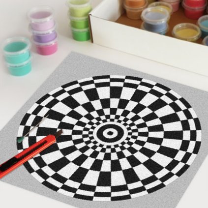 mandala A056 (Velikost 30x30cm)