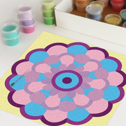 mandala A013 (Velikost 30x30cm)