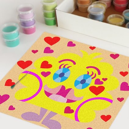 Příšerka 12 (Velikost 30x30cm)