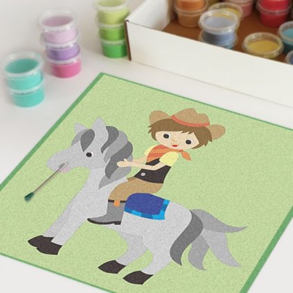 Kovboj 2 (Velikost 30x30cm)