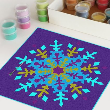 mandala A044 (Velikost 30x30cm)