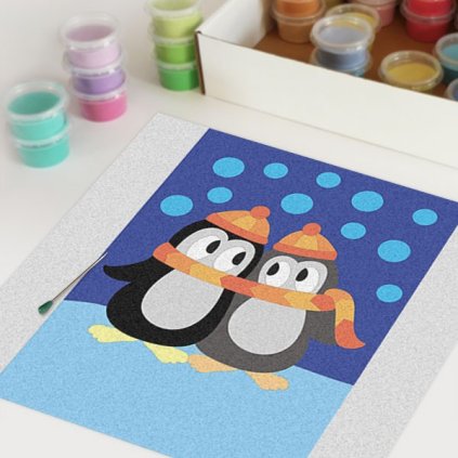 Tučňáčci 1 (Velikost 15x20cm)