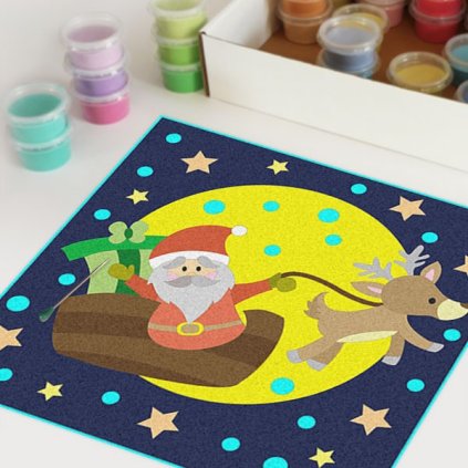 Vánoce 2 (Velikost 30x30cm)