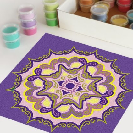 mandala A087 (Velikost 30x30cm)
