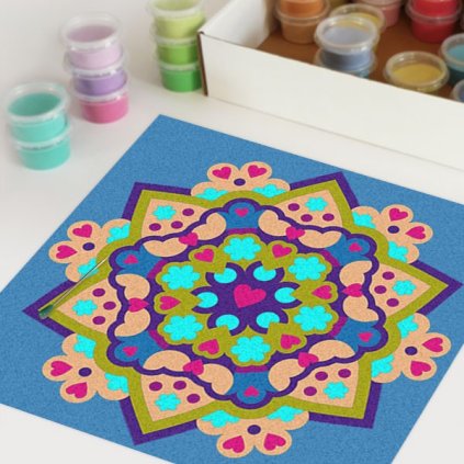 mandala A099 (Velikost 30x30cm)