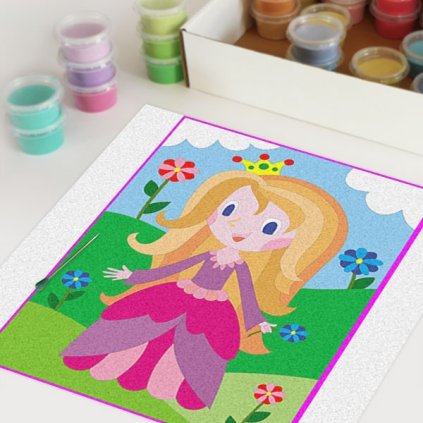 Princezna 3 (Velikost 15x20cm)