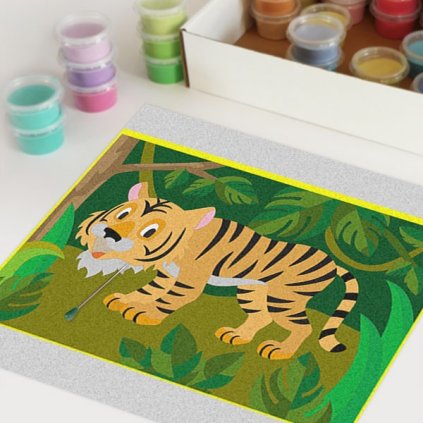 Tygr 2 (Velikost 15x20cm)