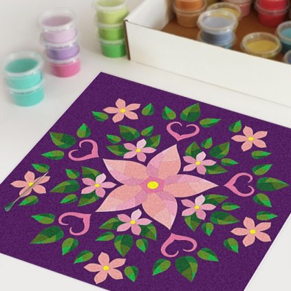 mandala A101 (Velikost 50 x 50 cm)