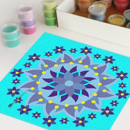 mandala A105 (Velikost 50 x 50 cm)
