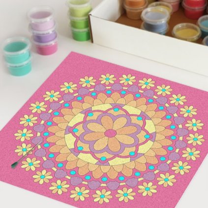 mandala A107 (Velikost 30x30cm)