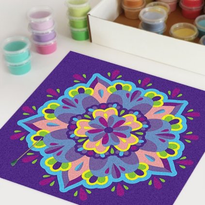 mandala A109 (Velikost 30x30cm)